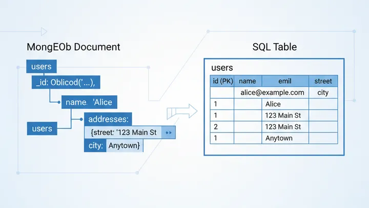 Datenbankdesign: SQL vs. NoSQL im Vergleich - Illustration 2