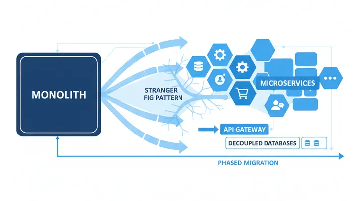 Microservices-Architektur: Vor- und Nachteile - Illustration 1